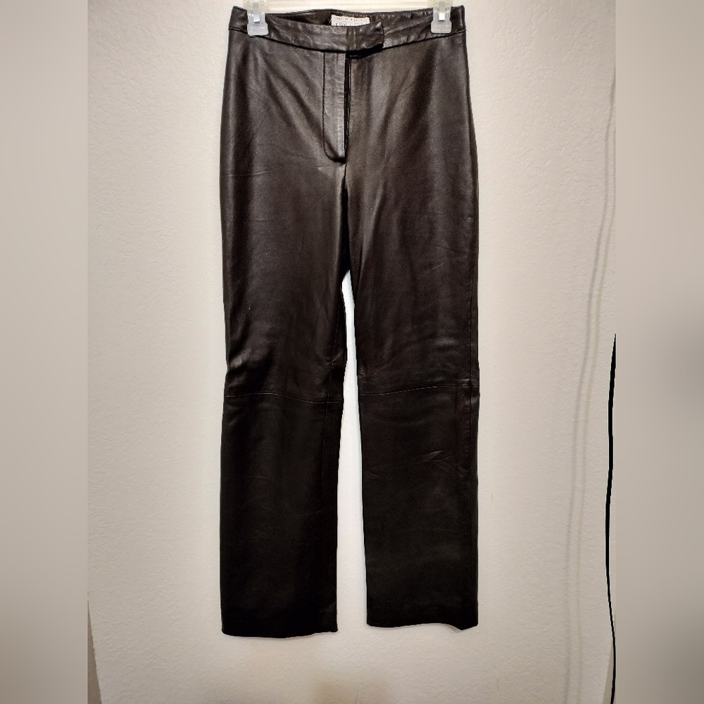 Vintage Sak’s  fifth avenue FOLIO Collection 100% leather pants